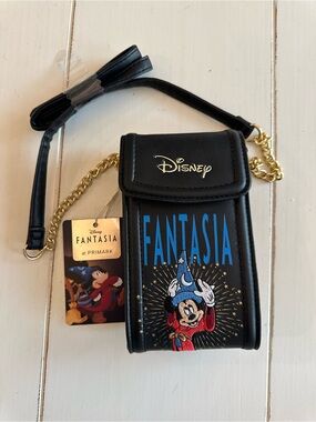 Disney Fantasia Mickey Crossbody Bag - Black - Primark